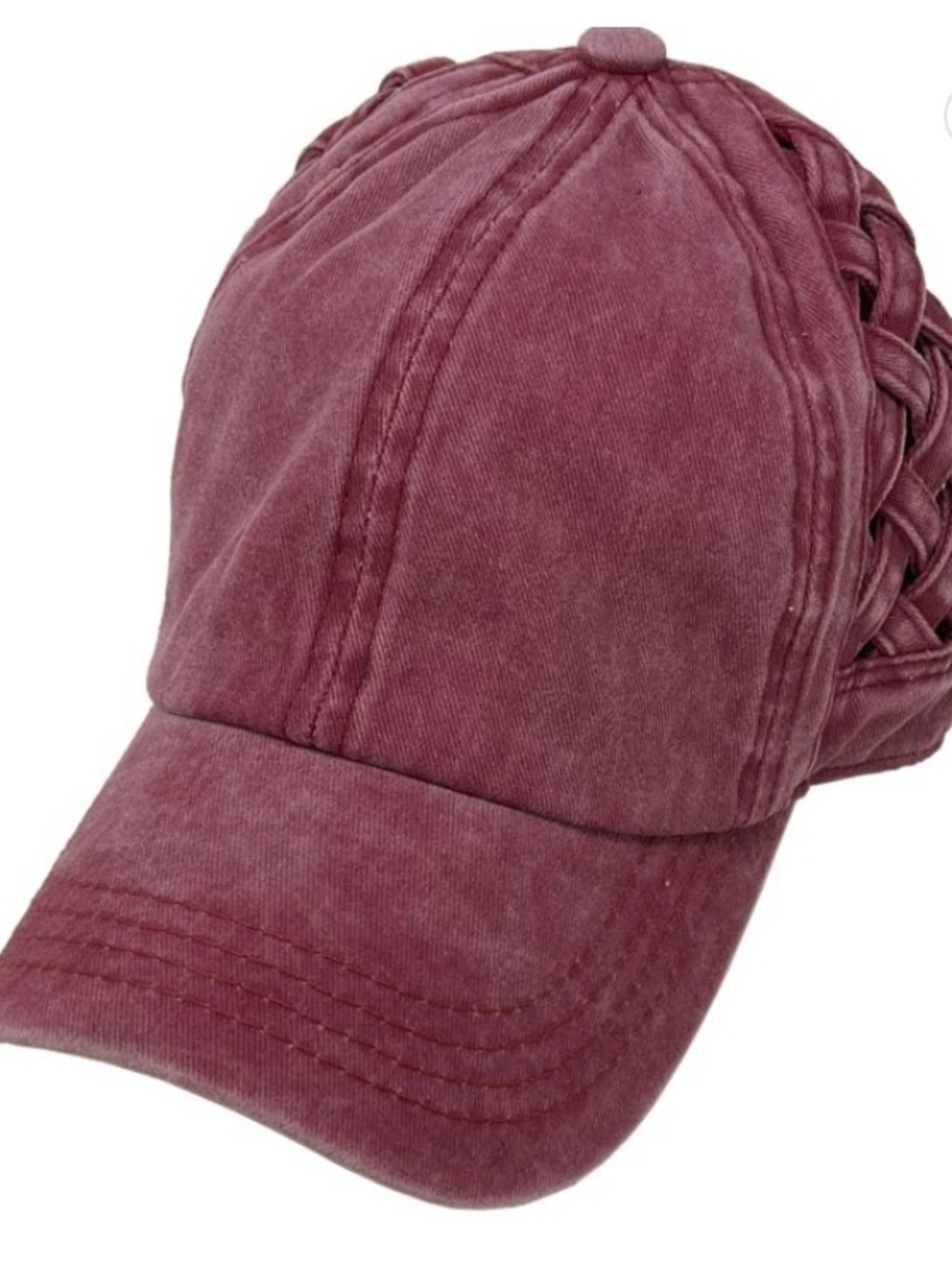 C.C Criss Cross Cap NWT- Berry